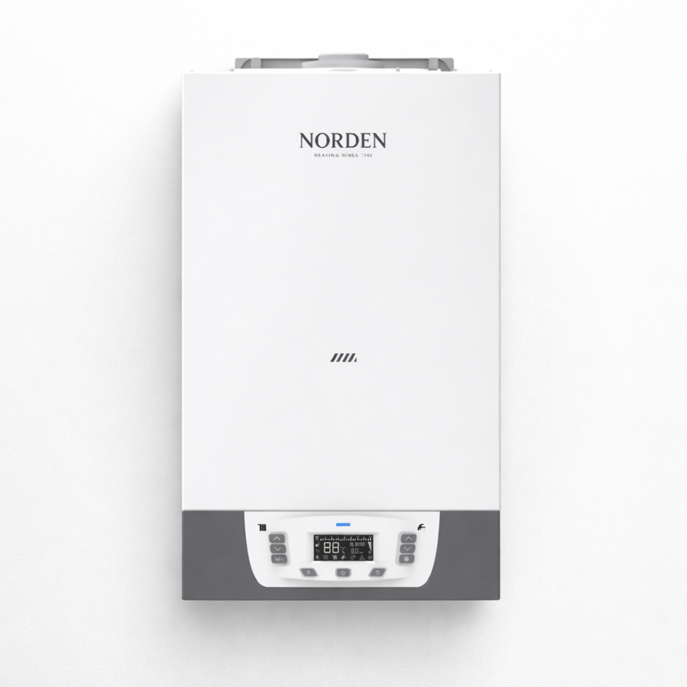 კედლის გაზის ქვაბი - NORDEN 20 KW (30-140 მ²)
