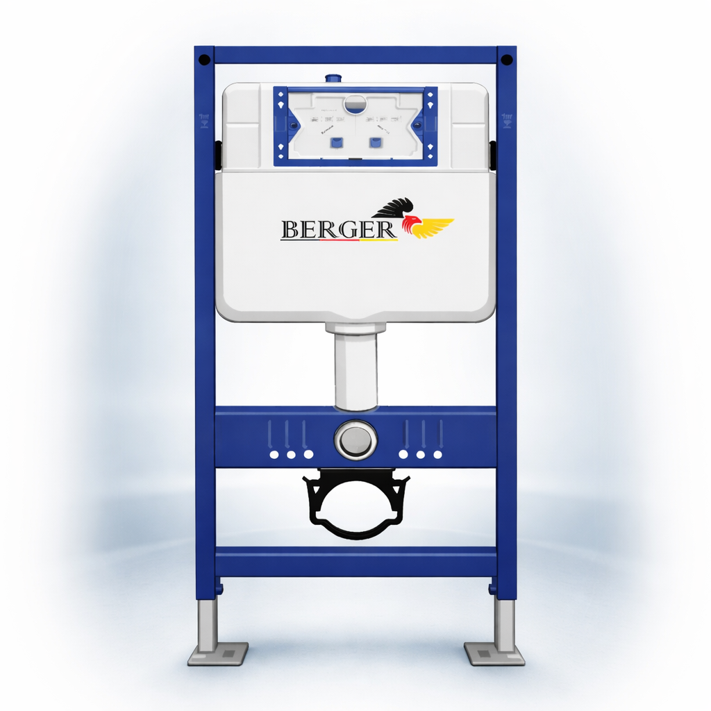 BERGER ჩასაშენებელი უნიტაზის მექანიზმის ინსტალაცია